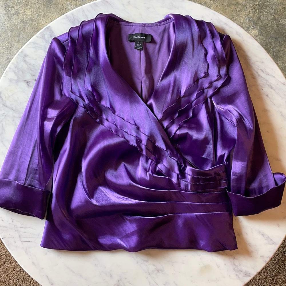 R & M Richards Women’s Blouse Size Large